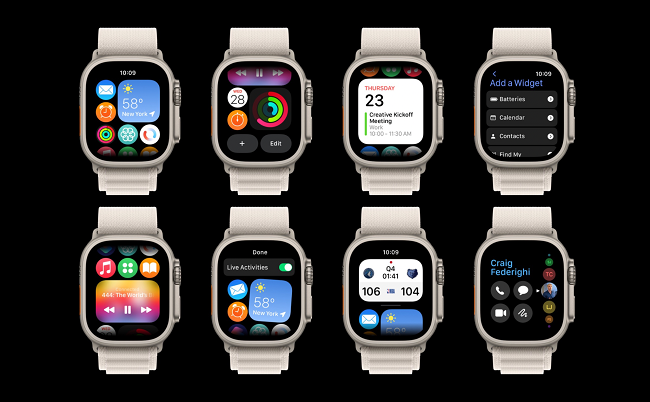 Mời anh em xem concept của watchOS mới