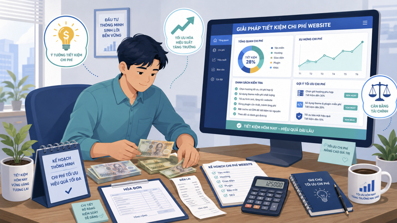 Cách Tối Ưu Chi Phí Làm Website