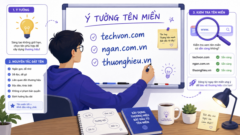 Ý Tưởng Đặt Tên Miền Hay