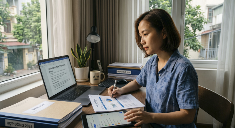Áp dụng prompt chuyên nghiệp vào công việc