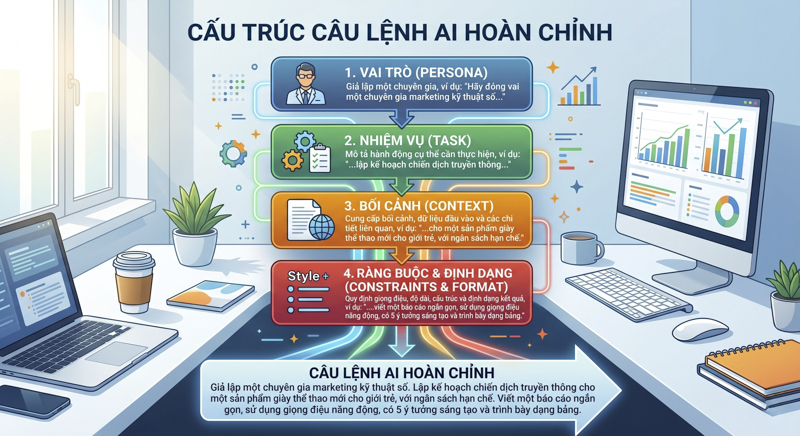 Cách viết prompt chuẩn cho ChatGPT