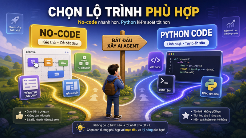 Người mới cần chuẩn bị gì để lập trình AI Agent