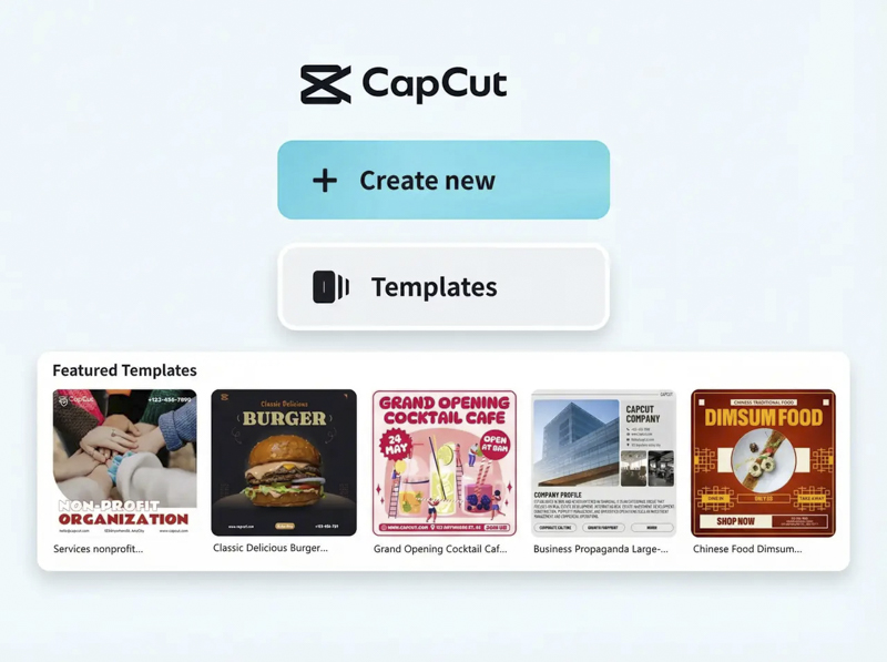 Đặt tên và mô tả mẫu CapCut