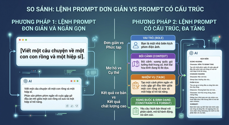 Mẫu lệnh ChatGPT nâng cao là gì