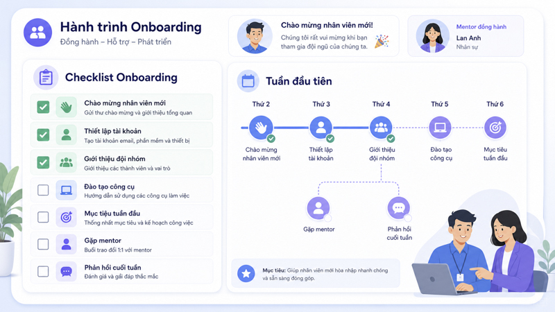 Quy trình onboarding bằng AI