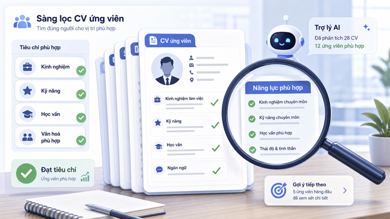 Sàng lọc CV với ChatGPT