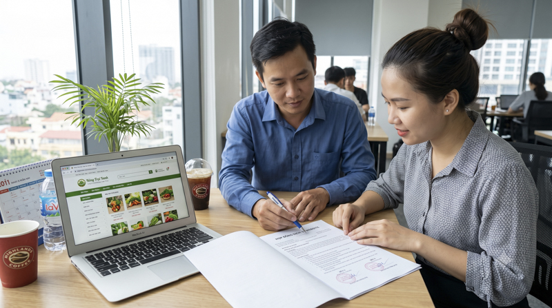 Hợp đồng làm website