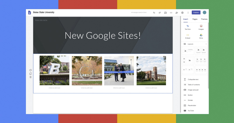 Hướng dẫn tạo website google sites từng bước