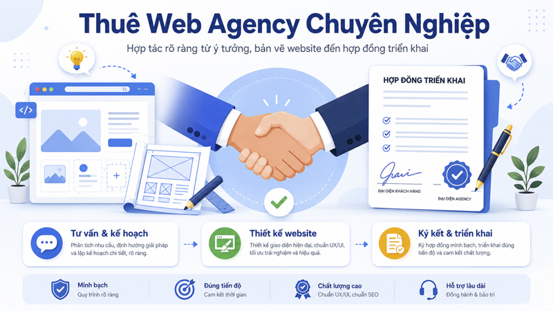 Thuê đơn vị thiết kế web giáo dục