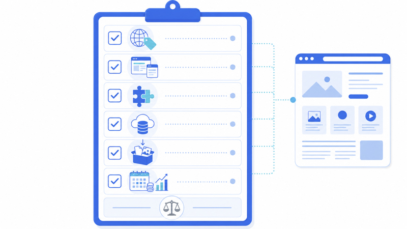 Checklist chọn website WordPress miễn phí