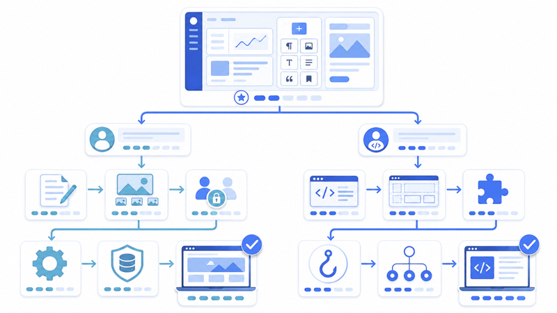 Chọn hướng học WordPress User hoặc Developer