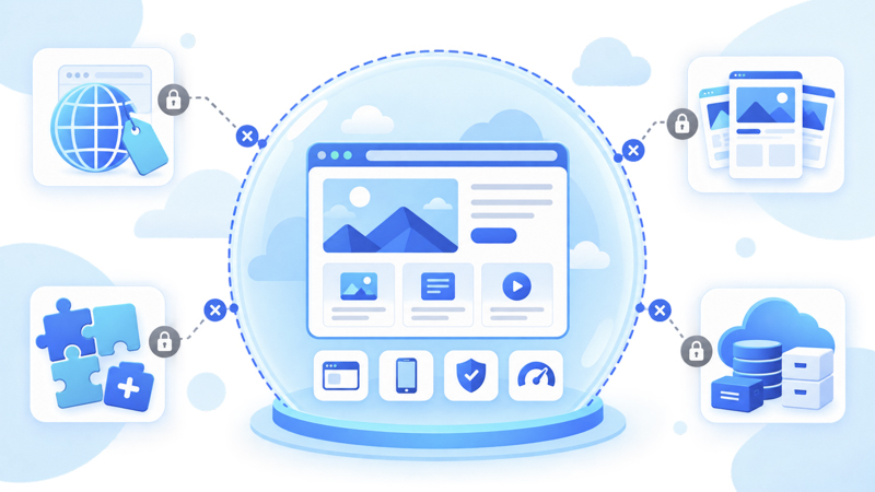 Giới hạn của WordPress miễn phí