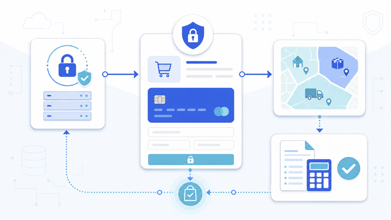Thiết lập thanh toán vận chuyển và thuế WooCommerce