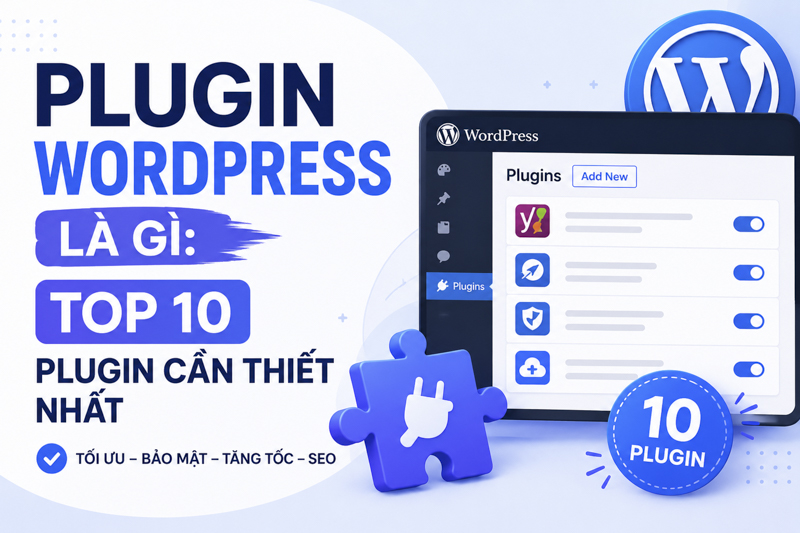 Plugin WordPress - Top 10 Plugin WordPress tốt